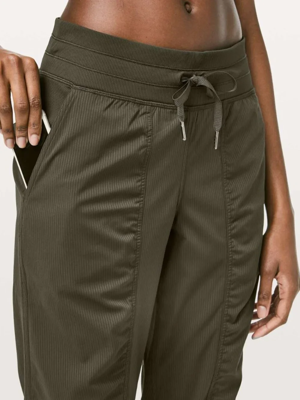 Lululemon Dance Studio Joggers Size 6 Dark Olive 29